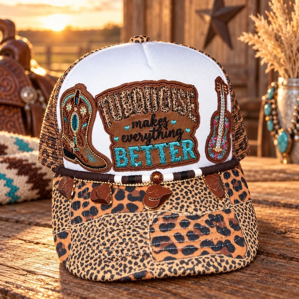 Turquoise Makes Everything Better Trucker