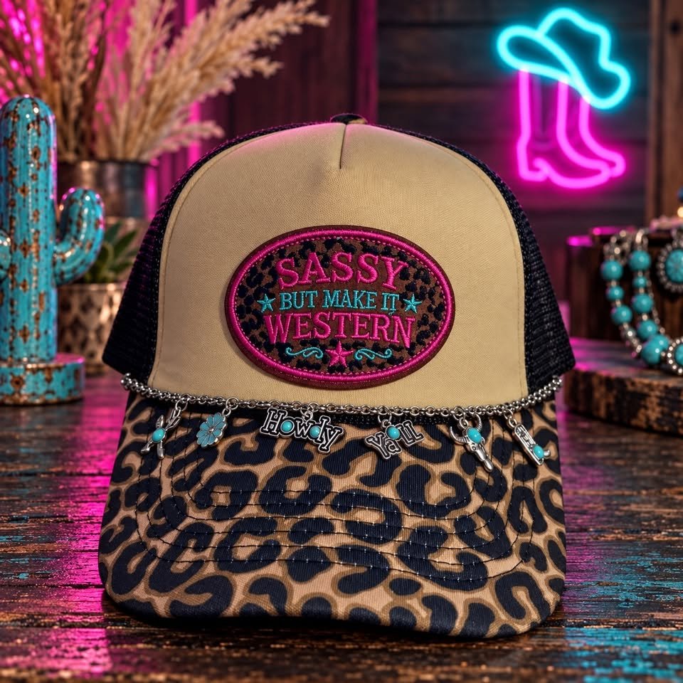 Sassy But Make It Western Trucker