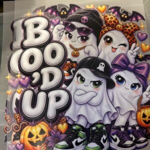 Boo'd Up Halloween Ghosts DTF Transfer